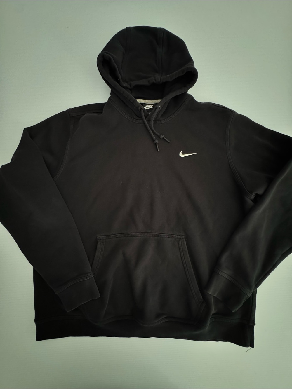 Nike Black Men's Swoosh Pullover Hoodie